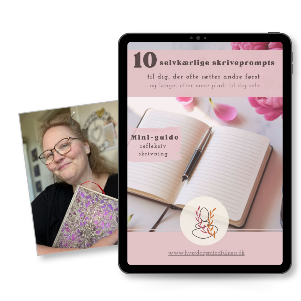 Mini-guide med 10 skriveprompts til refleksiv skrivning
