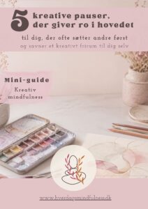 Kreativ mindfulness miniguide