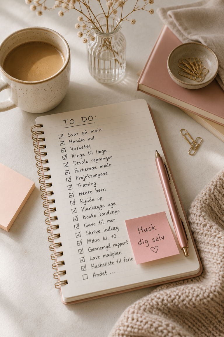 Overfyldt to-do liste